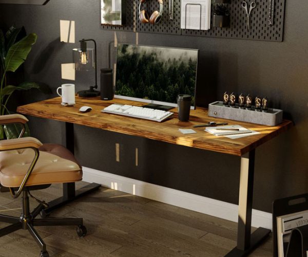 Gerçek Ağaç Çalışma & Makam Masası 1